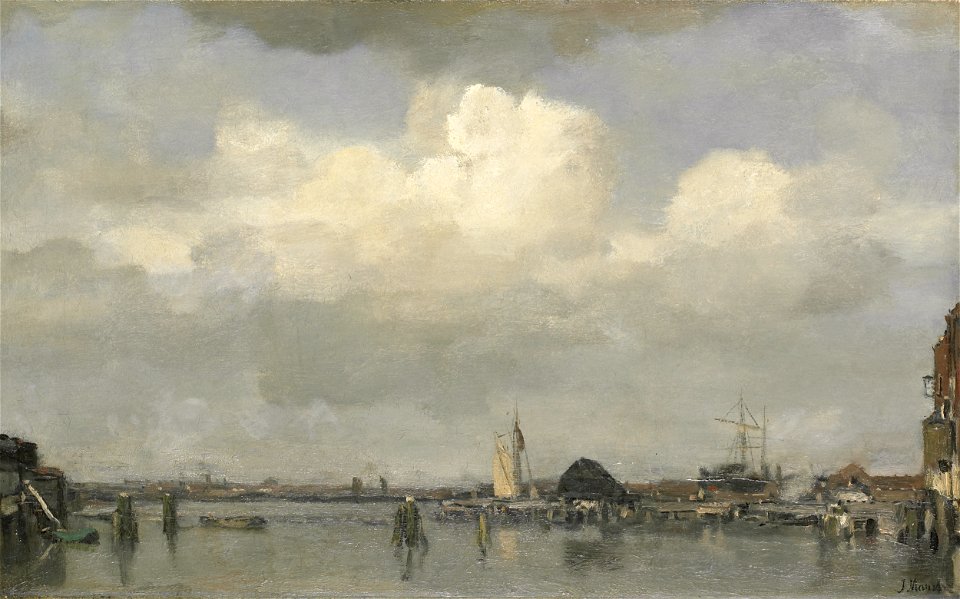 Jacob Maris - Havengezicht