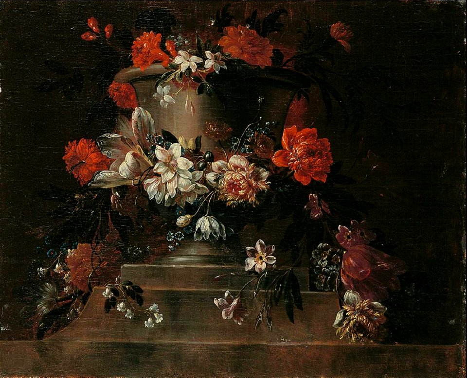Jacob Melchior van Herck (Attr.) - Flower still life