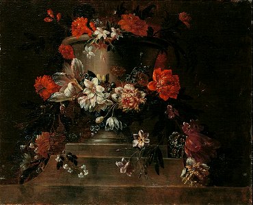 Jacob Melchior van Herck (Attr.) - Flower still life