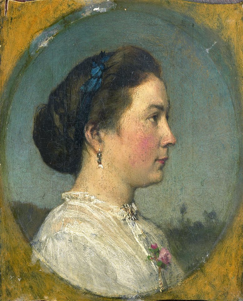 Jacob Maris Portrait of Catharina Hendrika Horn