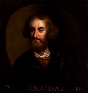 Jacob Jacobsz de Wet II (Haarlem 1641-2 - Amsterdam 1697) - Donald V, King of Scotland (863-8) - RCIN 403290 - Royal Collection