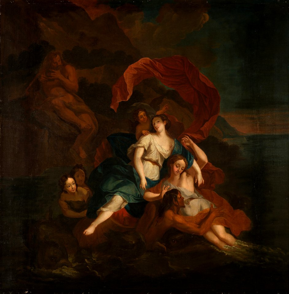 Jacob Jacobsz de Wet II (Haarlem 1641-2 - Amsterdam 1697) - Galatea and Polyphemus - RCIN 401238 - Royal Collection