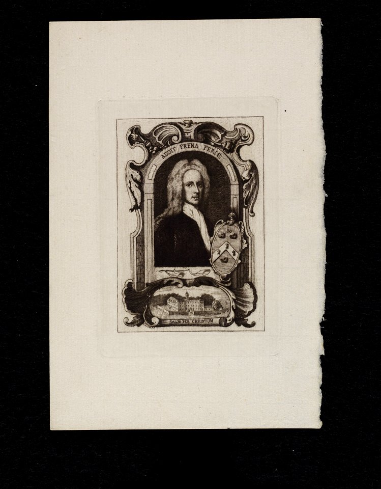Jacobite broadside - Portrait of an unnamed man