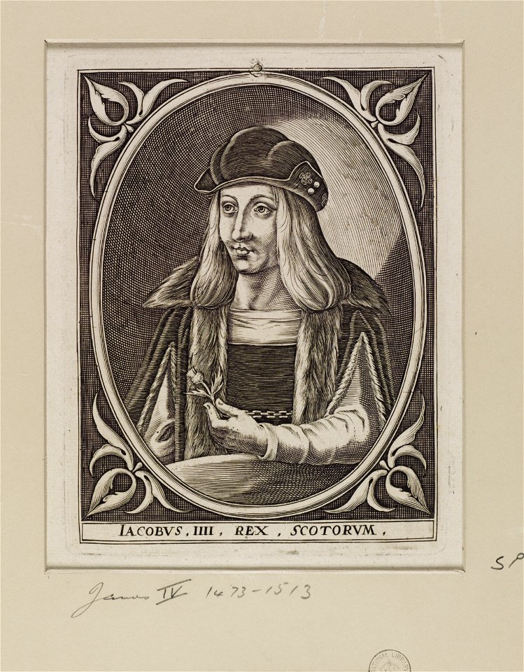 Jacobite broadside - James IV (1473- 1513) King of Scots