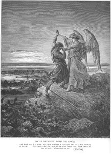 Jacob wrestling the angel 2