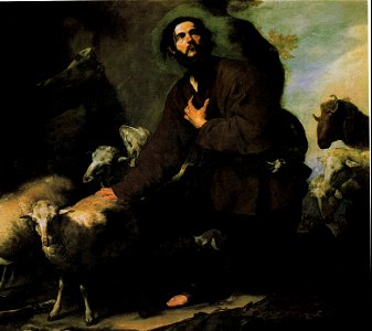 Jacob y el rebaño de Labán, de José de Ribera (Monasterio de El Escorial)