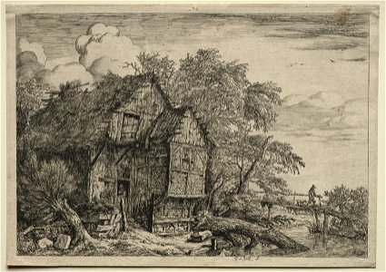 Jacob van Ruisdael (Dutch, 1628-29-1682) - The Little Bridge - 1942.877 - Cleveland Museum of Art