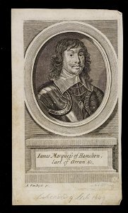 Jacobite broadside - James, Marquess of Hamilton