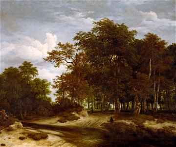 Jacob Isaaksz. van Ruisdael 002b. Free illustration for personal and commercial use.
