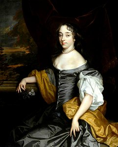 Jacob Huysmans (c.1633-1696) (style of) - Alice Strickland (1648–1680), Lady Blount - 998412 - National Trust
