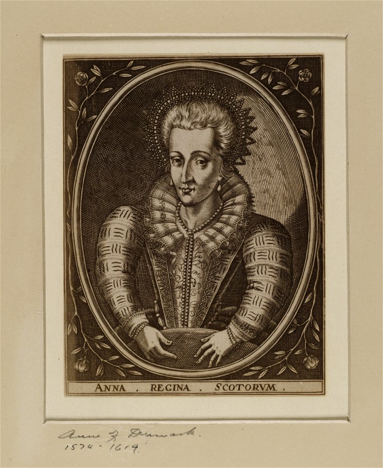 Jacobite broadside - Anne of Denmark (1566-74-1619) 02