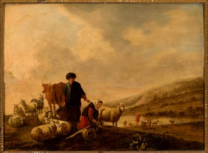 Jacob van Strij - Pastoral scene - Dep.3437 MNW - National Museum in Warsaw