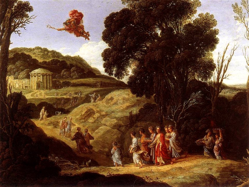 Jacob Symonsz. Pynas - Mercury and Herse - WGA18540
