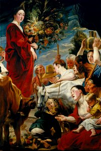 Jacob Jordaens - Ofrenda a Ceres