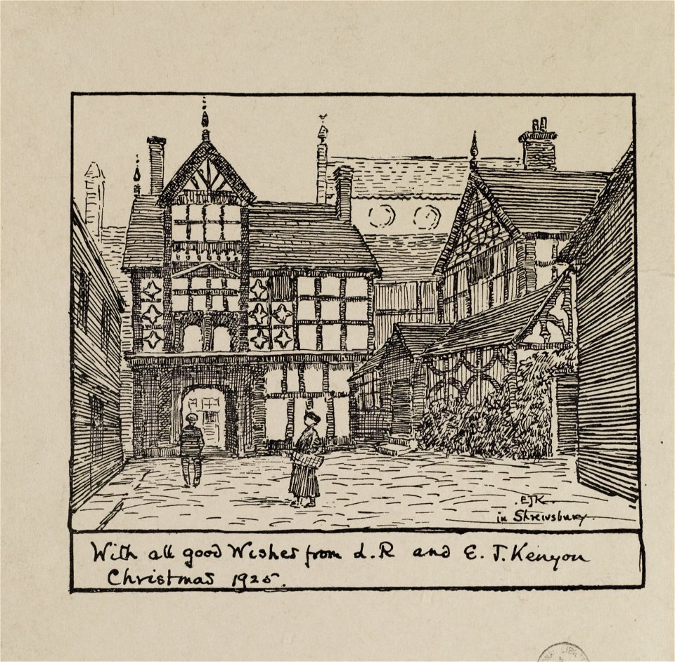 Jacobite broadside - Christmas Card, 1925