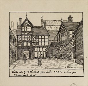 Jacobite broadside - Christmas Card, 1925
