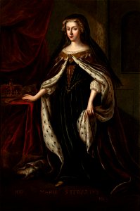 Jacob Jacobsz de Wet II (Haarlem 1641-2 - Amsterdam 1697) - Mary, Queen of Scots (1542-87) - RCIN 403300 - Royal Collection