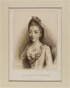 Jacobite broadside - Louisa Max. de Stolberg
