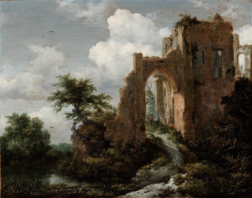 Jacob van Ruisdael - Ruins of Brederode