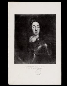 Jacobite broadside - James Fitz James, Duke of Berwick, from the painting at Welbeck
