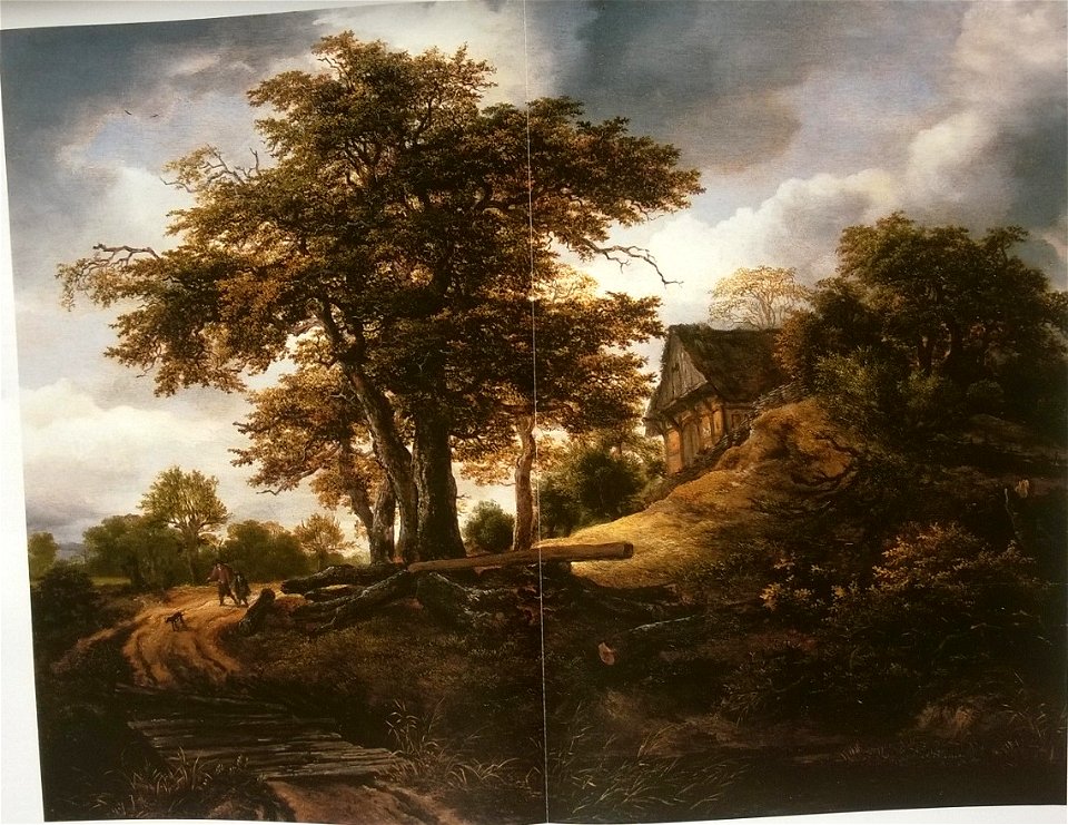 Jacob van Ruisdael - The Cottage under the Tree