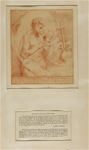 Jacobite broadside - Drawing said to have been executed by Prince Charles Edwart Stuart