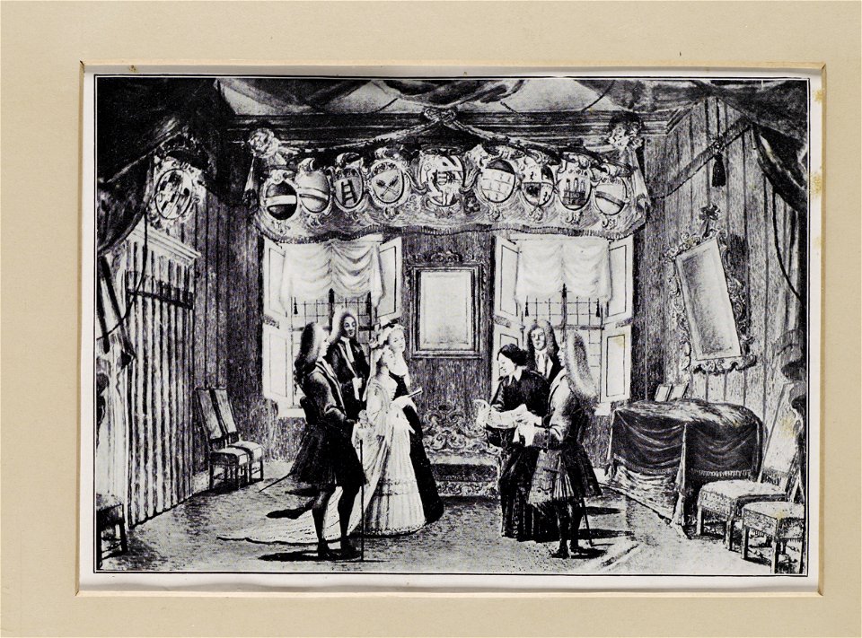 Jacobite broadside - Marriage by proxy at Bologna