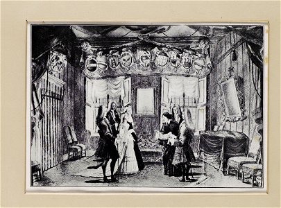 Jacobite broadside - Marriage by proxy at Bologna