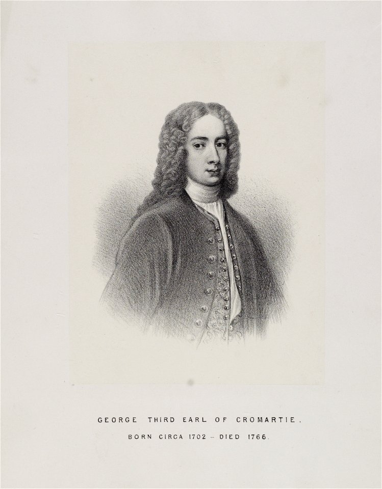 Jacobite broadside - George, 3rd Earl of Cromartie (1702- 1766)