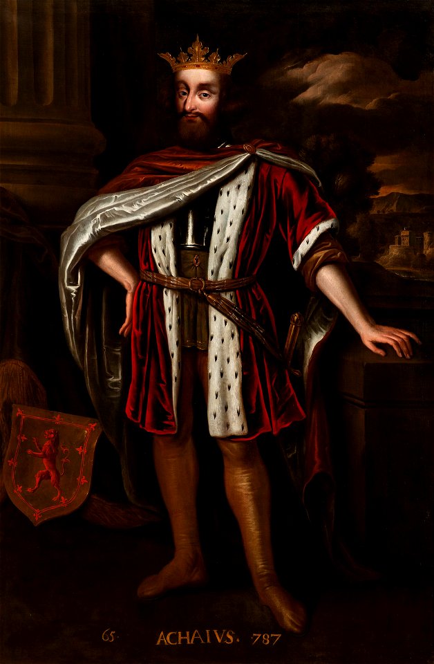 Jacob Jacobsz de Wet II (Haarlem 1641-2 - Amsterdam 1697) - Achaius, King of Scotland (796-828) - RCIN 403334 - Royal Collection