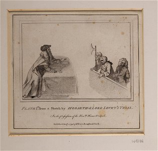 Jacobite broadside - Lord Lovat's Trial