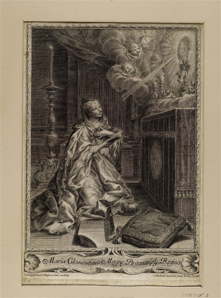 Jacobite broadside - Maria Clementina Magne Britannie & Regina