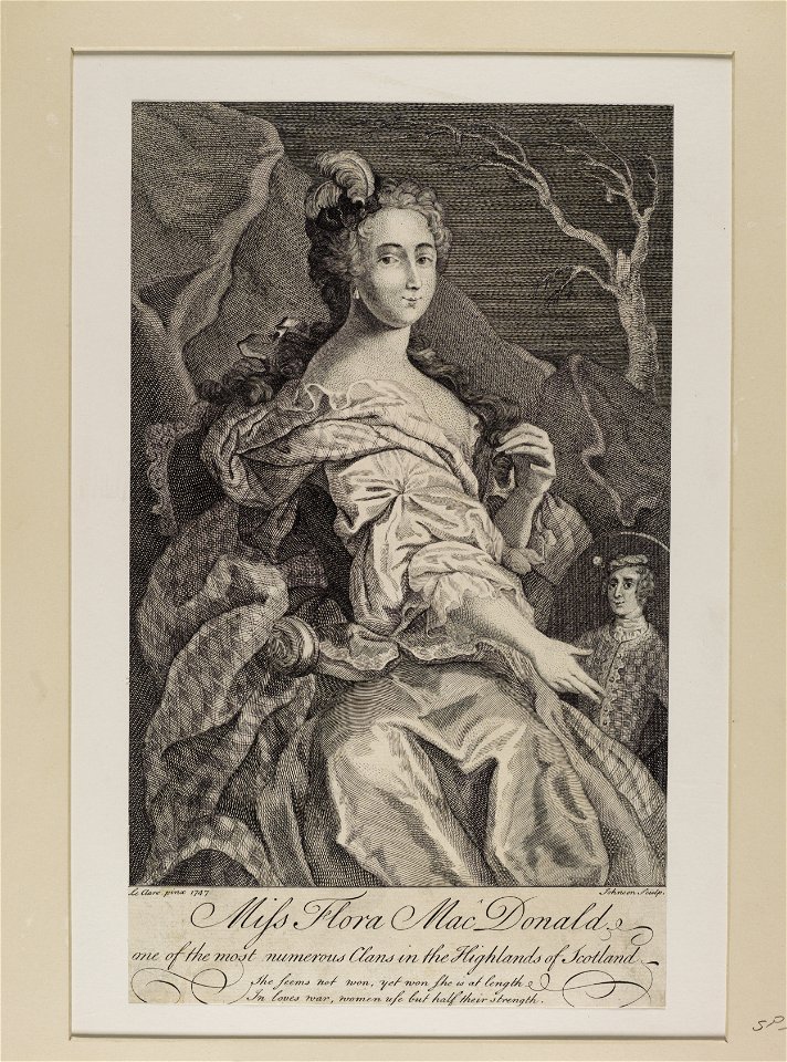 Jacobite broadside - Miss Flora MacDonald 03