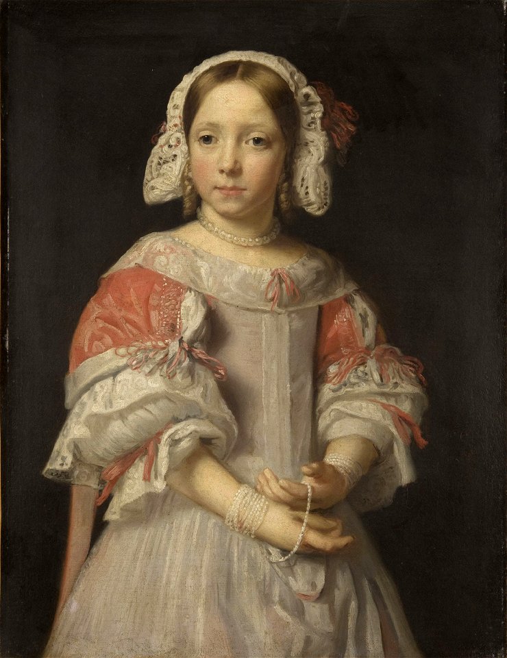 Jacob van Oost (I) - Portrait of a Girl