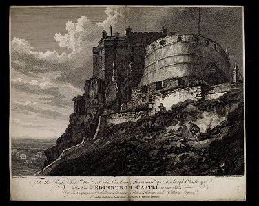 Jacobite broadside - Edinburgh Castle