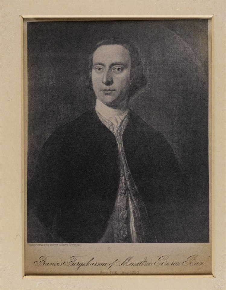 Jacobite broadside - Francis Farquharson of Monaltire, Baron Ban