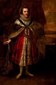 Jacob Jacobsz de Wet II (Haarlem 1641-2 - Amsterdam 1697) - James VI ^ I, King of Great Britain (1566-1625) - RCIN 403303 - Royal Collection