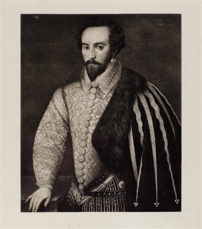 Jacobite broadside - Sir Walter Raleigh