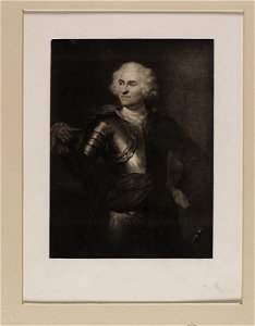 Jacobite broadside - Portrait of Field Marshal James Francis Edward Keith (1696- 1758)