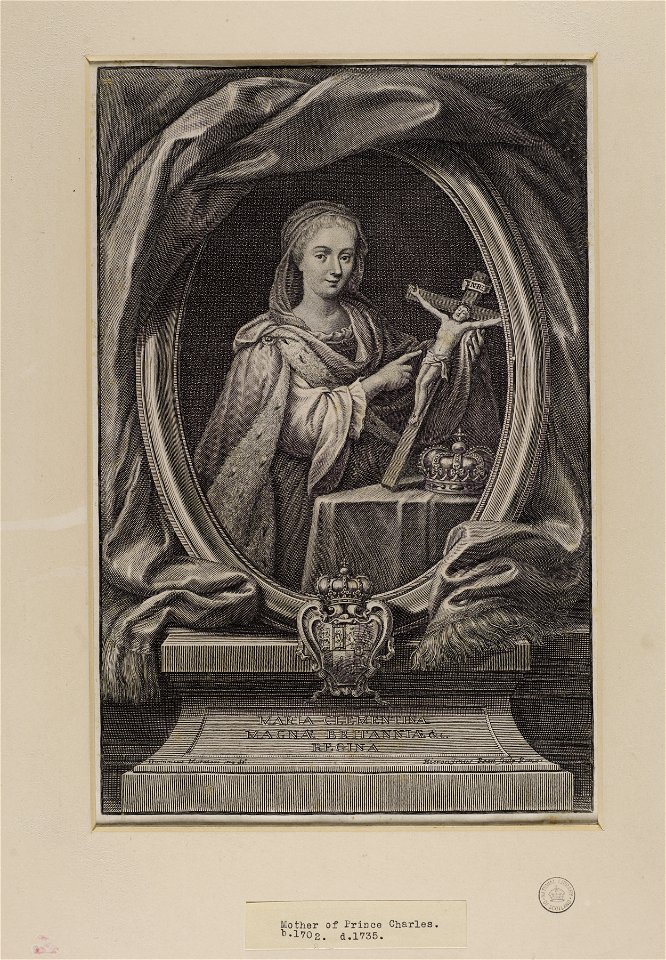 Jacobite broadside - Maria Clementina Magnae Britanniae &c. Regina 02