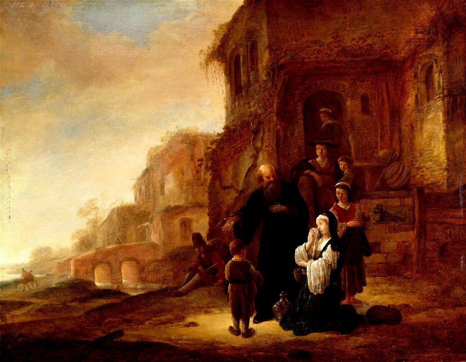 Jacob Willemsz. de Wet the Elder - The Expulsion of Hagar - BF.1978.13 - Museum of Fine Arts