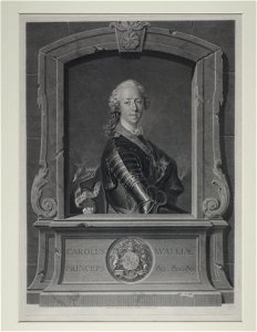 Jacobite broadside - Carolus Walliae Princep