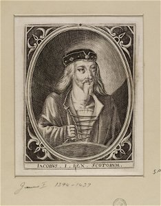 Jacobite broadside - James I (1394- 1437) King of Scots