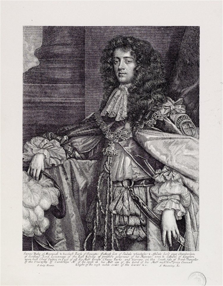 Jacobite broadside - James, Duke of Monmouth and Buccleuch