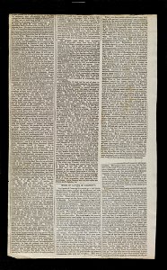 Jacobite broadside - Newspaper cuttings 02
