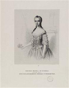 Jacobite broadside - Winifred Maxwell of Nithsdale