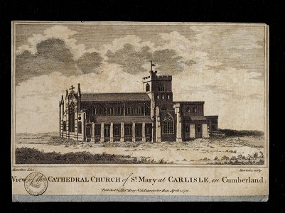 Jacobite broadside - Cathedral Church of St. Mary at Carlisle.