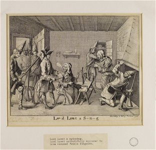 Jacobite broadside - Lord Lovat a Spinning