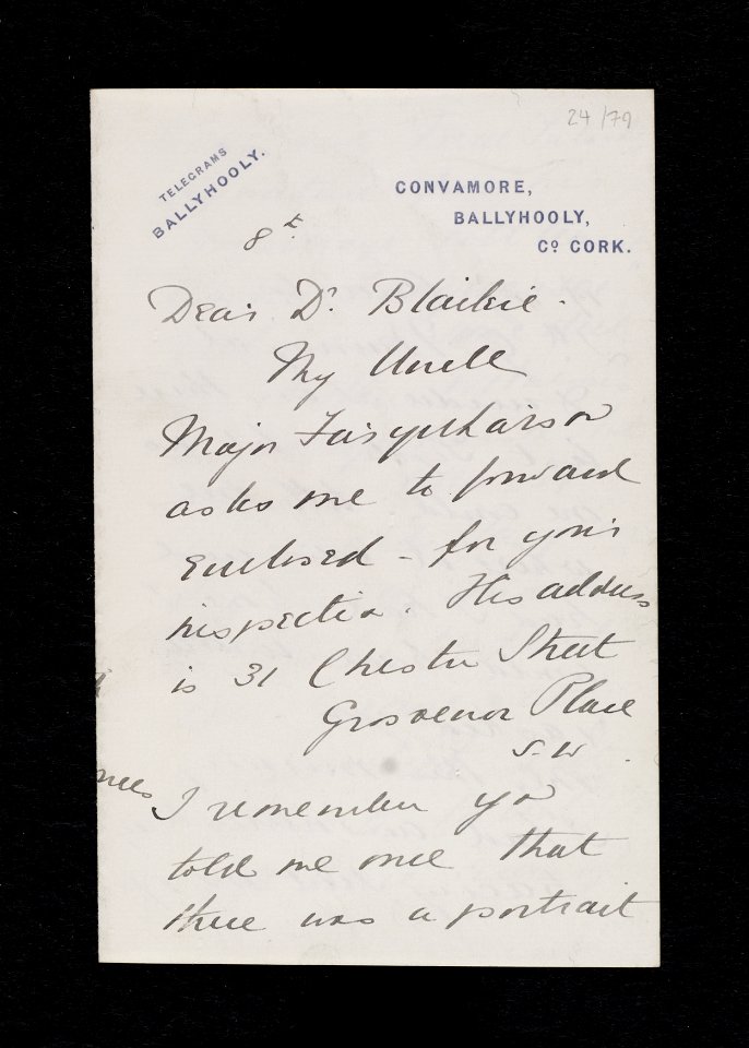 Jacobite broadside - Letter to Blaikie