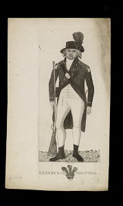 Jacobite broadside - Edinburgh Volunteer